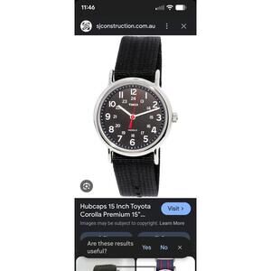 Unisex Timex T2N647 Calendar Men's Quartz Canvas Strap NEW